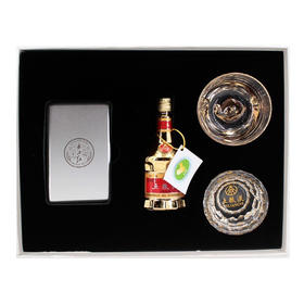 五粮液股份 金装酒(酒茶杯礼盒 单只）浓香型 52度 50ml