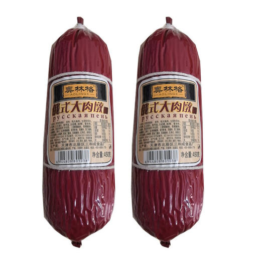 【7.9元/个】奥林格俄式大肉墩火腿450g（0803918） 商品图0