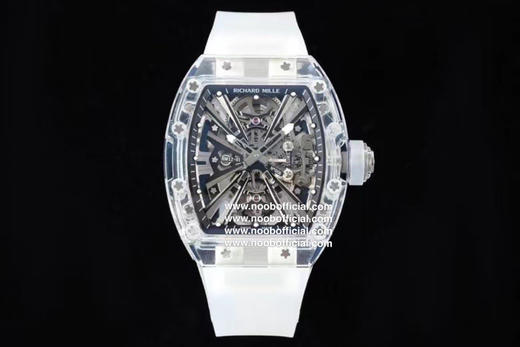 RM Factory重现理查德米勒的非凡运动品质
实现材料创新与钟表架构层面的融合，推出一代传奇RM12-01陀飞轮蓝宝石透明版 商品图0