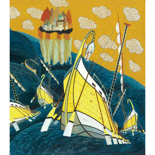 浪花朵朵正版 荷马史诗绘本版：奥德赛 7岁以上青少年儿童文学 荷马史诗神话传说故事绘本 后浪童书 商品图3