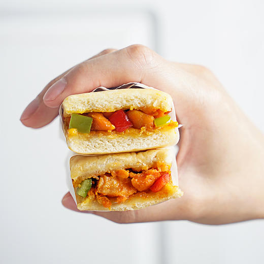 【99元任选5件】大希地金鸡独立早餐帕尼尼100g*3袋 商品图2