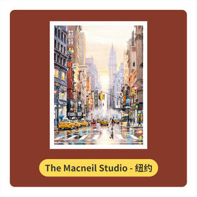 【折扣商品 不退不换】1200片 平面拼图 塑料拼图 H2670 The Macneil Studio-纽约