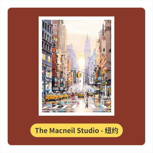 【折扣商品 不退不换】1200片 平面拼图 塑料拼图 H2670 The Macneil Studio-纽约 商品图0