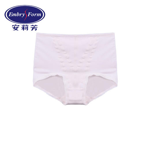 安莉芳女士棉质高腰束身裤甜美蕾丝收腹提臀三角裤1710 商品图1