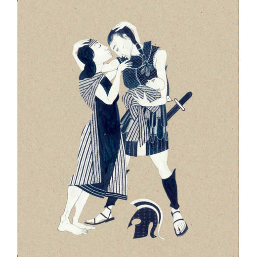 浪花朵朵正版 荷马史诗绘本版：伊利亚特 7岁以上青少年文学 后浪童书 商品图3