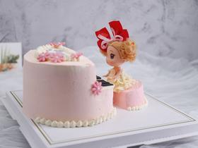 弹琴的小女孩蛋糕