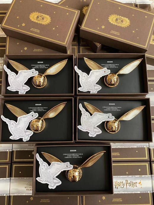 价值1000+ 爆款力推 野兽派哈里波特联名款 金色飞贼车载香薰 哈迷必入系列 限量版 礼盒装 送人超级排面 商品图1