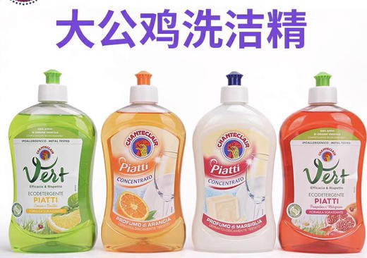 【岁末秒杀】意大利大公鸡头洗洁精-味道随机 商品图0
