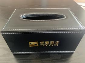 纸巾盒皮质带吉楚logo