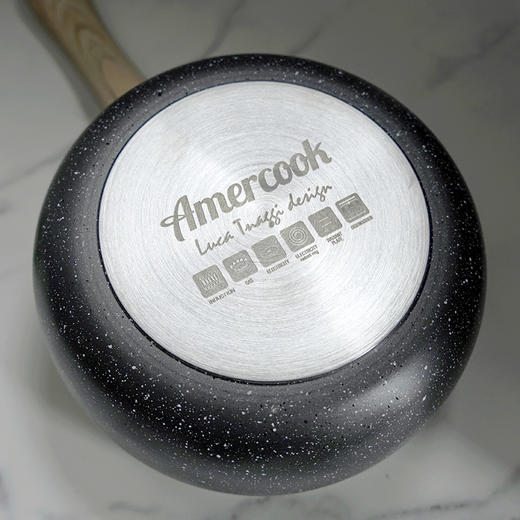 【刘涛推荐 印小天代言】美国AMERCOOK 阿米尔小球锅套装 （多功能汤锅+煎锅）蒸 煮 炒 炖 焖全能 商品图2