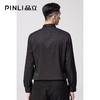 PINLI品立2022秋冬新款男辑明线纯色商务休闲长袖衬衫B213613372 商品缩略图3