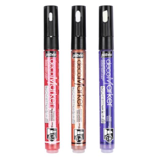 【马克笔】-贝碧欧丙烯马克笔创意笔衣服球鞋绘画笔画包笔DIY图案涂鸦笔 商品图4