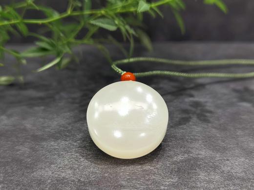 【御珠宫坊】羊脂白玉挂件 商品图1