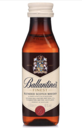 百龄坛特醇苏格兰威士忌50毫升