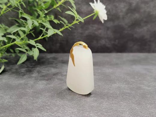 【御珠宫坊】金镶羊脂白玉竹牌 商品图3