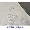 【有步骤】王震工笔画白描底稿《自有清香》荷花莲藕初学者临摹花鸟线稿WZ09 商品缩略图4