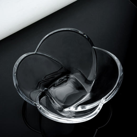 捷克进口BOHEMIA波西米亚格罗布水晶玻璃果斗 果盘家居摆件 商品图2