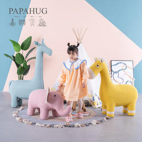 papahug沙发坐椅 针织小鹿坐凳【批发包邮】MJ