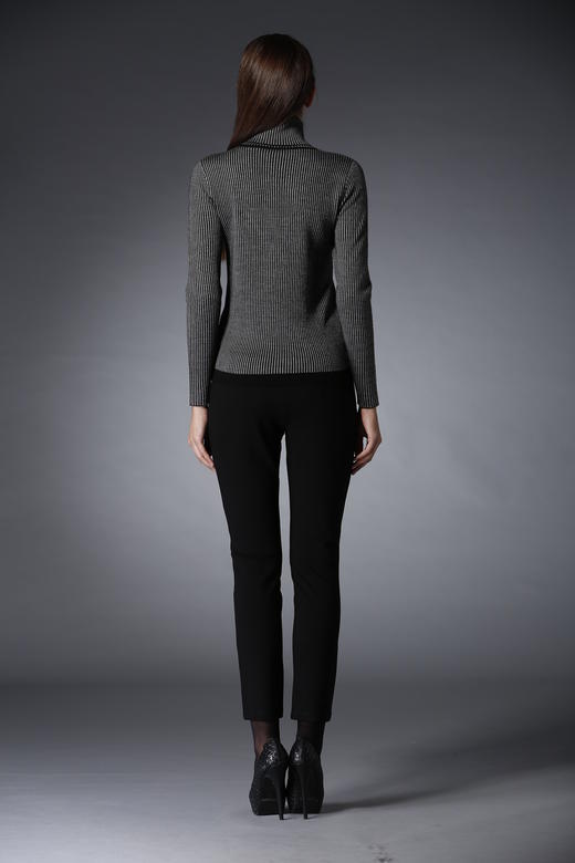 【伯妮斯茵】《梵高的树》高领时尚优雅针织衫 156E477 商品图3