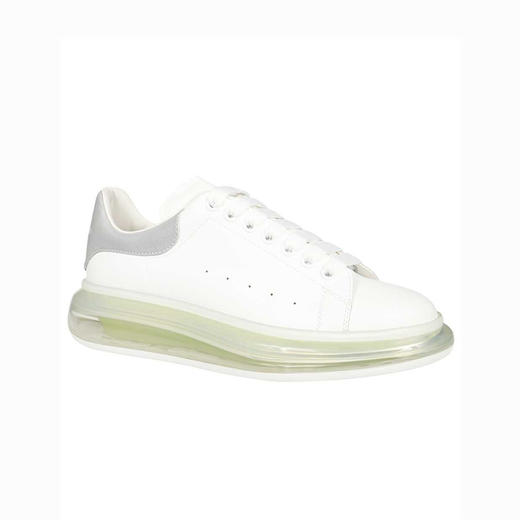 ALEXANDER MCQUEEN 亚历山大麦昆 灰尾气垫 男士休闲鞋 白色 662659 WIA4T 9058 商品图1