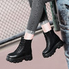 【服饰鞋包】-莱卡金顿内增高马丁靴女英伦风短靴 商品缩略图0