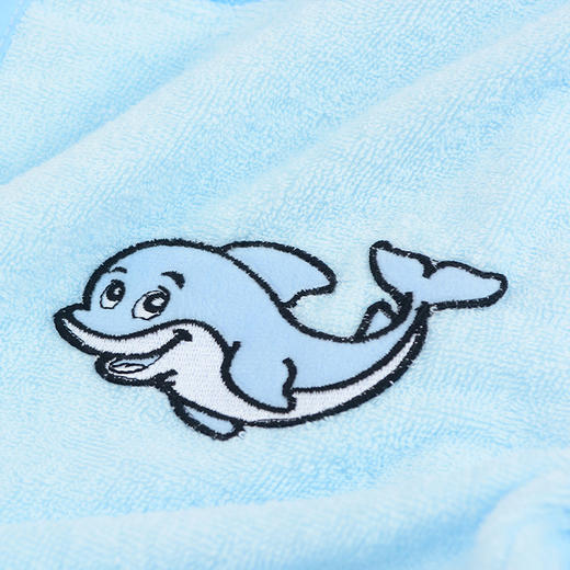 【纯棉儿童浴袍】卡通刺绣款 浴室居家保暖 吸水不掉毛 商品图1