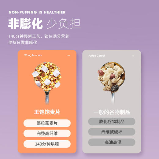 【王一博代言】王饱饱燕麦片早餐即食冲饮水果坚果泡酸奶果粒 商品图2