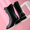 【服饰鞋包】-秋冬新款加绒中筒靴女鞋98336 商品缩略图5