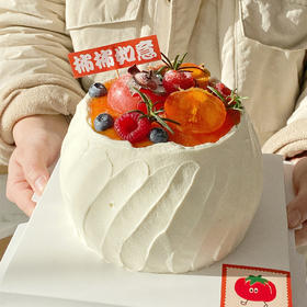 柿柿如意 · 柿子奶油蛋糕 