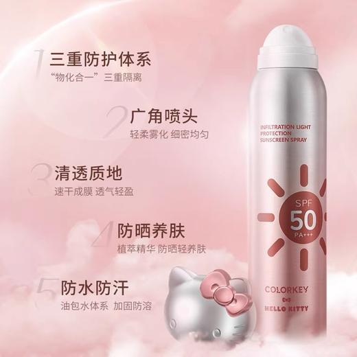 Colorkey沁透光护防晒喷雾Hello Kitty联名款 商品图1