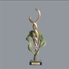宇达青铜摆件 十二生肖蛇《金蛇起舞》家居 手工艺品 装饰摆件  高58.5cm 商品缩略图0