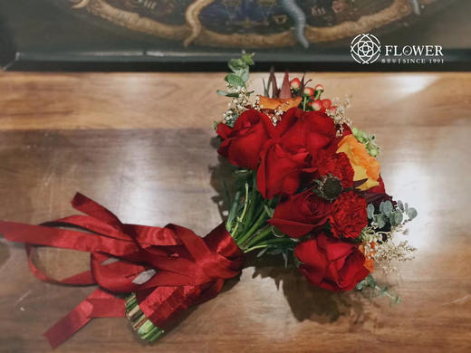 手捧花---红色系B 商品图0
