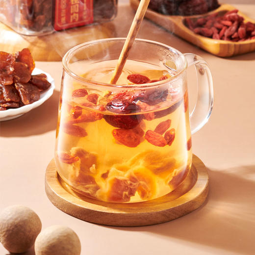 沈爷的宝贝 好嘴到桂圆肉无核可泡水 龙眼肉干特产干货 180g/罐 商品图3