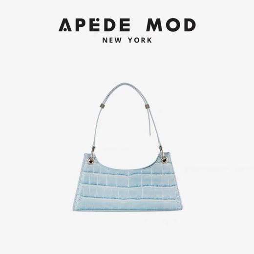 【刘亦菲何穗同款】品牌直发 APEDE MOD 经典百搭色头层牛皮青蛙腋下包 商品图4