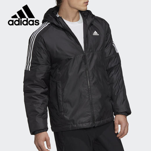 5折【自营】adidas/阿迪达斯  男子运动服连帽防风棉服 GH4601 商品图0