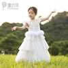 PureShare 蓬纱馆儿童礼服公主裙女童短袖钢琴演出服高端小女孩生日模特走秀-天鹅公主 商品缩略图1