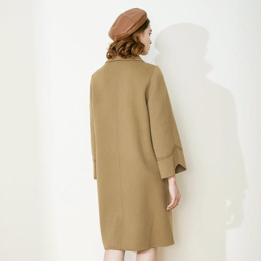 LH9A2斯尔丽瑟俪冬季新款气质优雅时尚中长大衣 商品图3