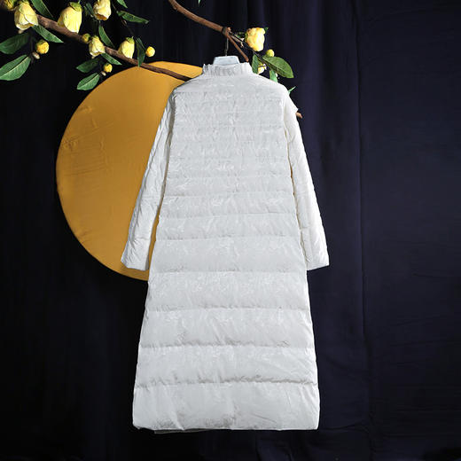 风清月白长款羽绒服 | 新中式设计 | 仙气时尚保暖 | 现货  商品图5