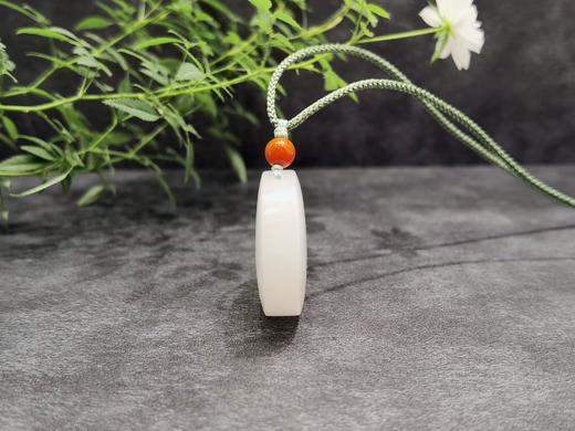 【御珠宫坊】羊脂白玉挂件 商品图3