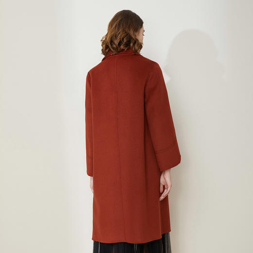 LH9A2斯尔丽瑟俪冬季新款气质优雅时尚中长大衣 商品图1