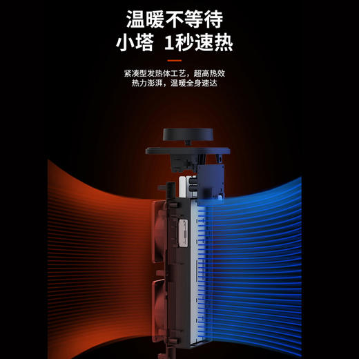 艾贝丽 | 立式暖风机 NPT-20ZL16A小家电 商品图2