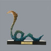 宇达青铜摆件 十二生肖蛇《浩运昌盛》家居 手工艺品 装饰摆件  高30cm 商品缩略图0