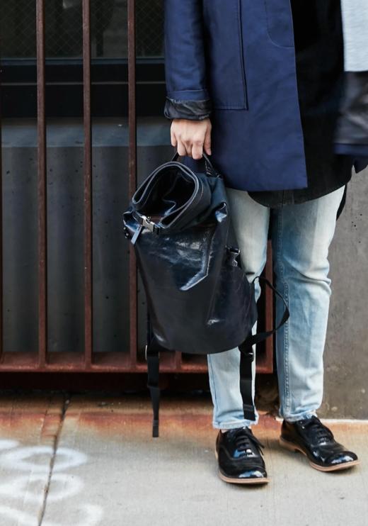 EdWxBA ⽪革帆布双肩背包 Bag 商品图7