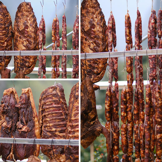 【高山“跑山土猪”香肠&腊肉】雅安高山长大的跑山猪 多部位多风味可选 口感丰富 香而不腻 商品图1