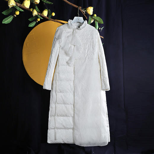 风清月白长款羽绒服 | 新中式设计 | 仙气时尚保暖 | 现货  商品图4