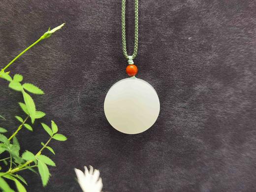 【御珠宫坊】羊脂白玉挂件 商品图0