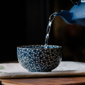 【T.NISHIKAWA】日本原产Kumo京烧清水烧手工陶瓷茶杯