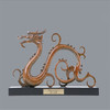 宇达青铜摆件 十二生肖龙《龙飞凤祥》家居 手工艺品 装饰摆件  高27cm 商品缩略图0