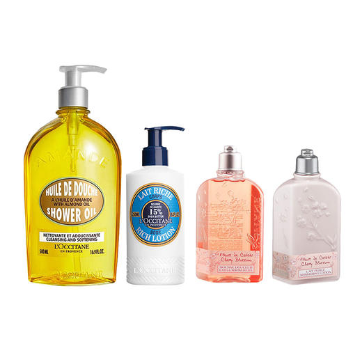 【特惠】欧舒丹 沐浴啫喱/沐浴油/身体乳 商品图0