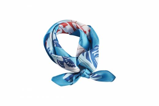 百货世界-美克美家 秘密森林-蓝色小方巾 商品图0